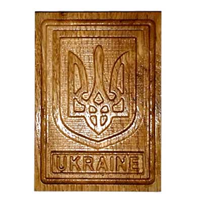 Магніт  сувенір. Малий Герб України